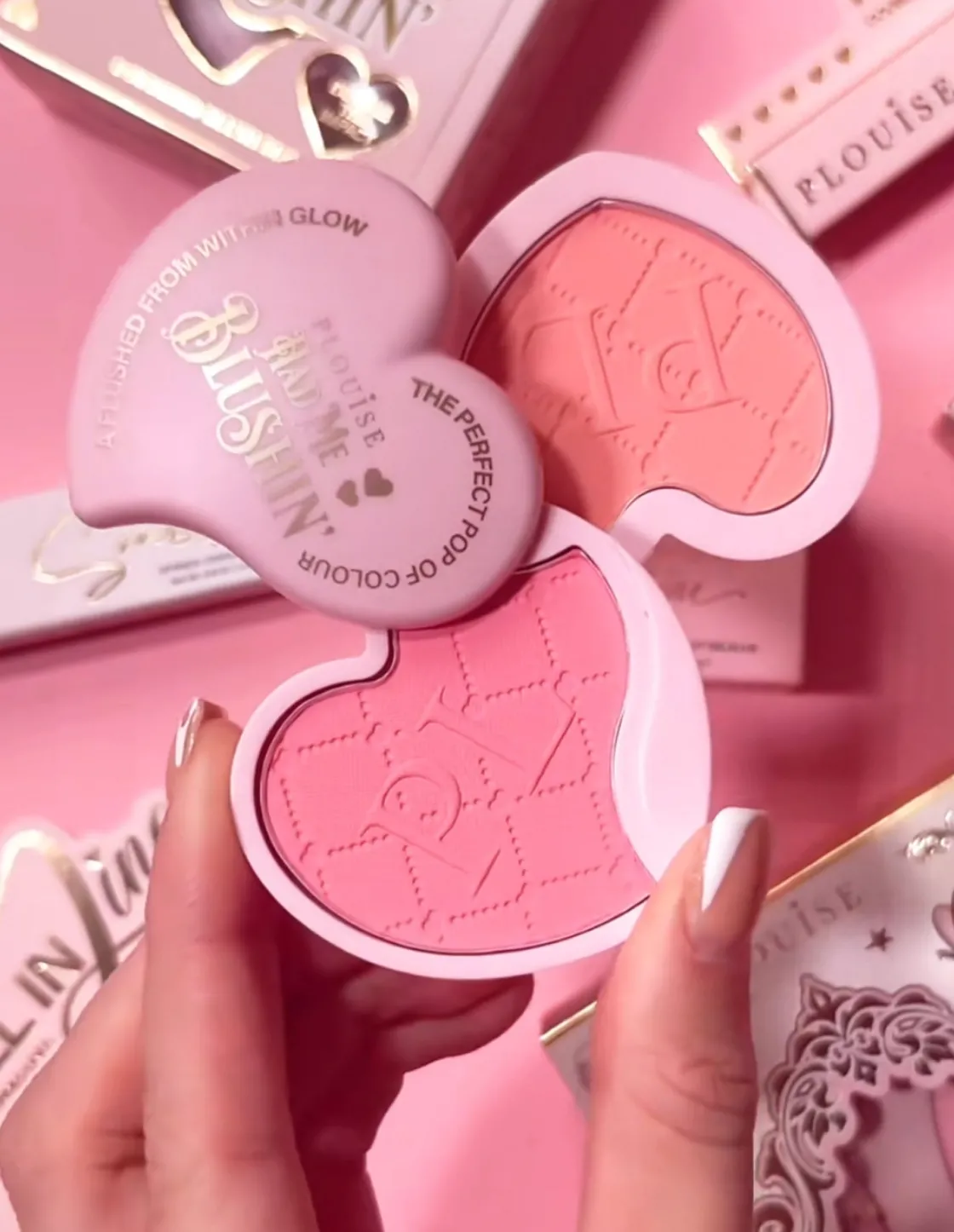 P. Louise P.Louise Had Me Blushin’ Powdered Blush Duo New