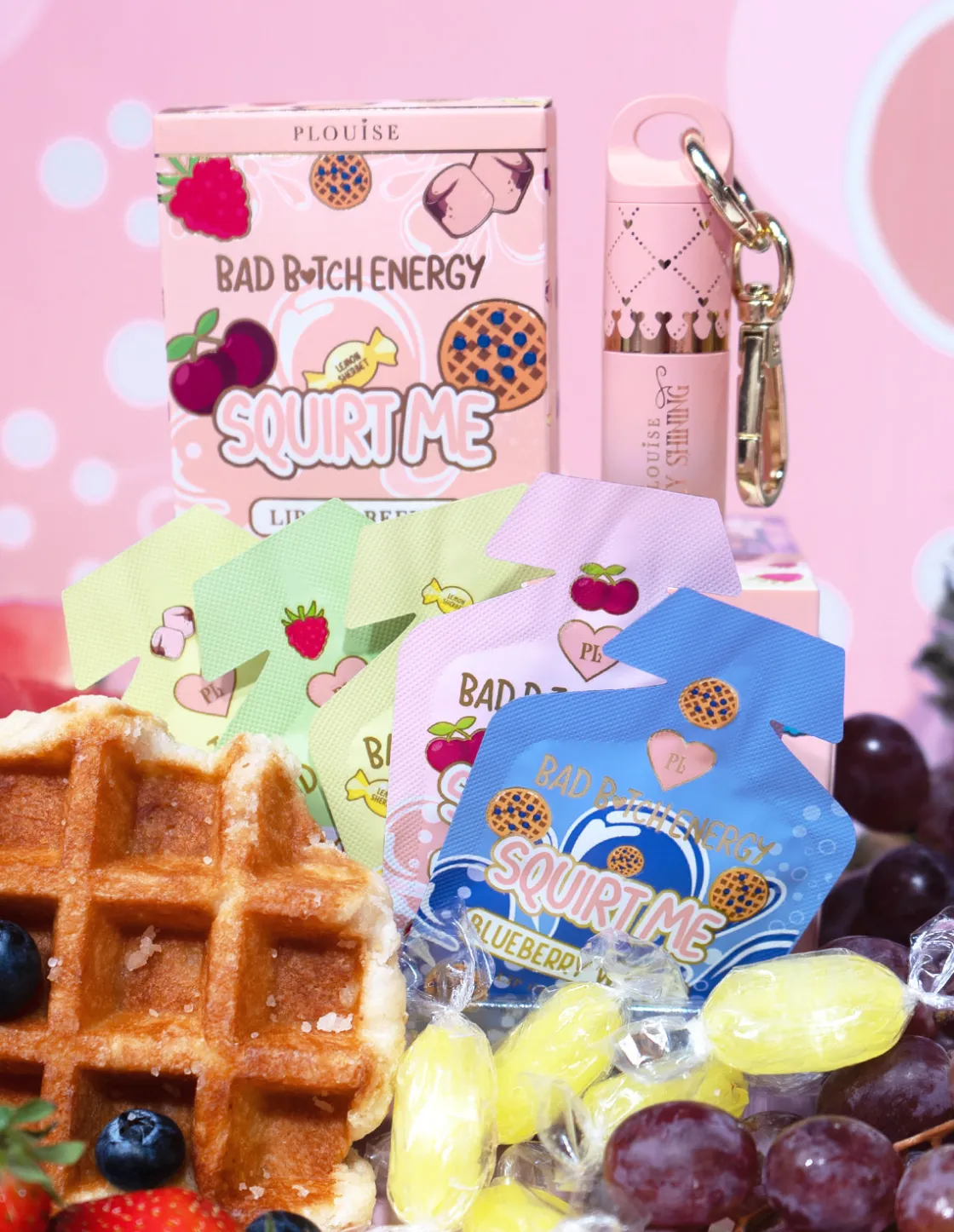 P. Louise P.Louise Key Chain Lip Oil & Refill Bundle Clearance