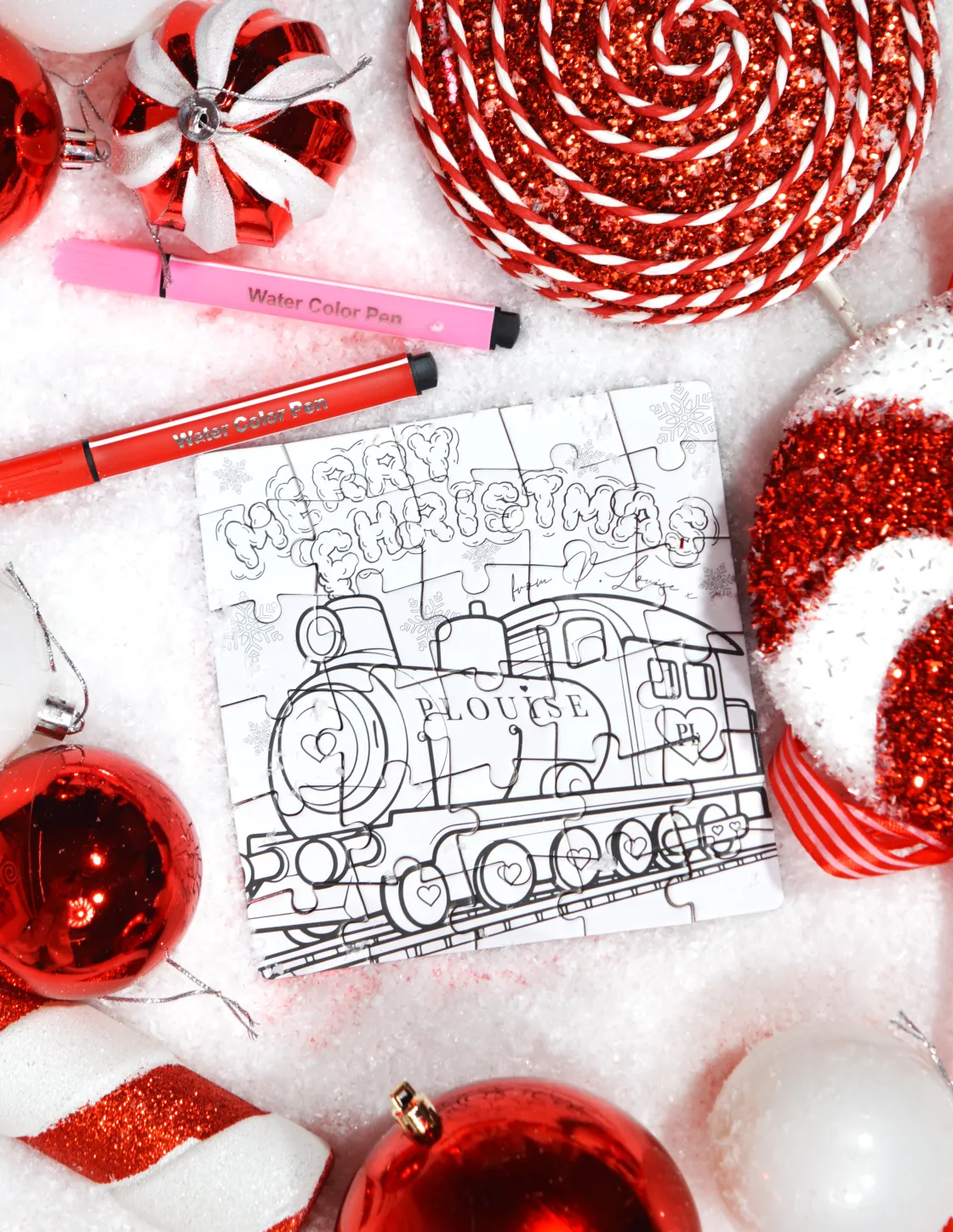 P. Louise P.Louise The Missing Piece Colouring Jigsaw Puzzles Cheap