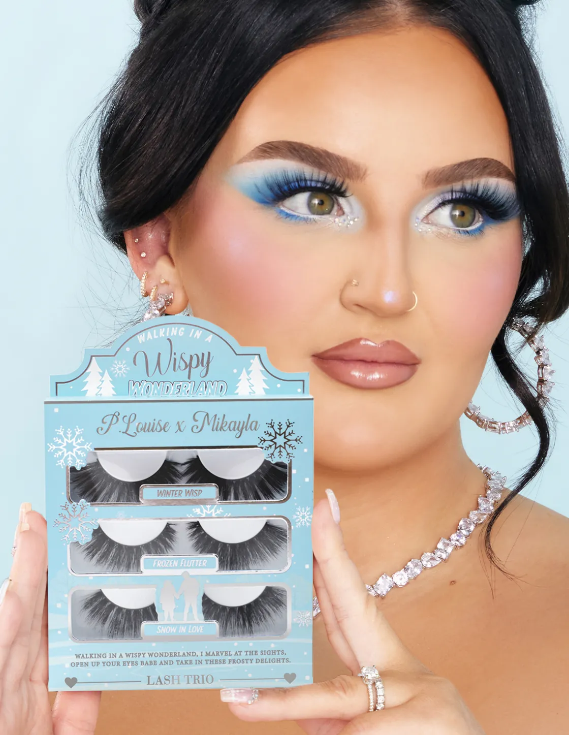 P. Louise P.Louise x Mikayla - Walking In A Wispy Wonderland Lash Set - Volume 2 Discount